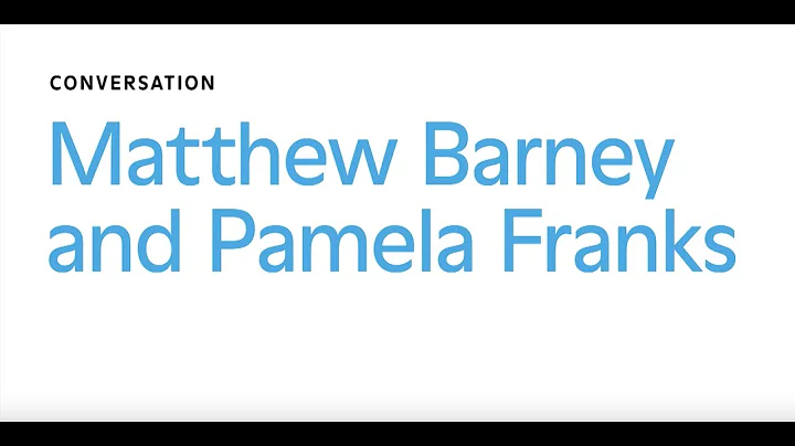 Matthew Barney and Pamela Franks