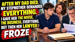 My Stepmother Took Everything After Dad Died — Until the Lawyer Opened One Fil