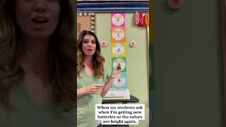 Teacher Classroom Management Voice Level Lights #shorts #teachers #education
