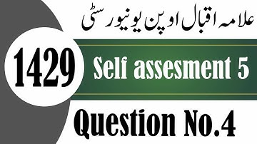 Business mathematics | 1429/5405 | Self assesment | Chapter 5 | Question 4