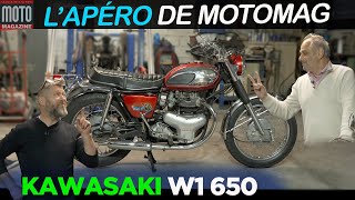 Kawasaki 650 W1, exceptionnelle ! ▶ Un Apéro avec Moto Magazine