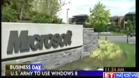 US Department of Defense to use Windows 8