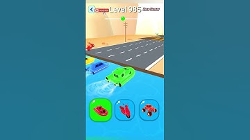 Shape-shifting Gameplay Master Level 985 Gameplay iOS,Android New Beamng drive #shortsfeed #shorts
