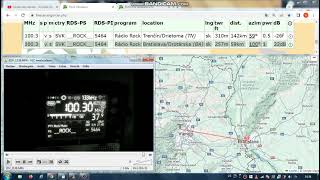 FM DX TR - 010125 - 100.3 Rádio Rock (SVK) Bratislava/Drotárska (BA) 1kW! 59km