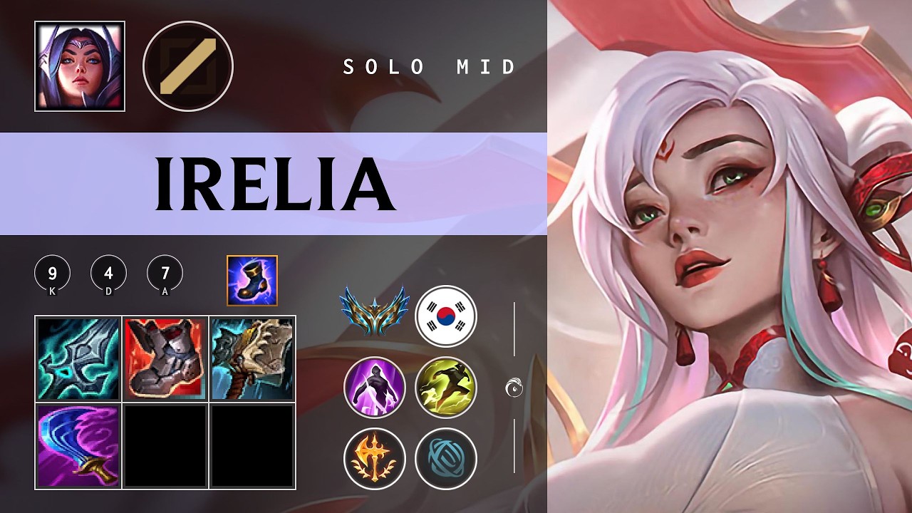 Irelia Mid vs Aurora - KR Challenger Patch 26.05
