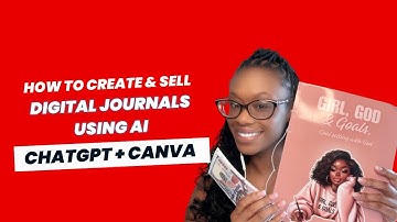 How to Create & Sell Digital Journals Using AI (ChatGPT + Canva)