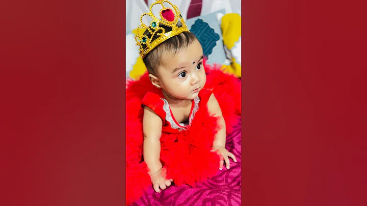 6 months birthday 🎂 #shorts #youtubeshorts #viralreels #baby #babyshorts #birthday