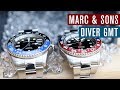 Marc & Sons Diver GMT - besser als Steinhart?