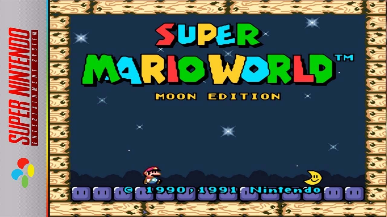 SMW: Moon Edition (Snes-Hack) - Gameplay de (Danilo) Part1
