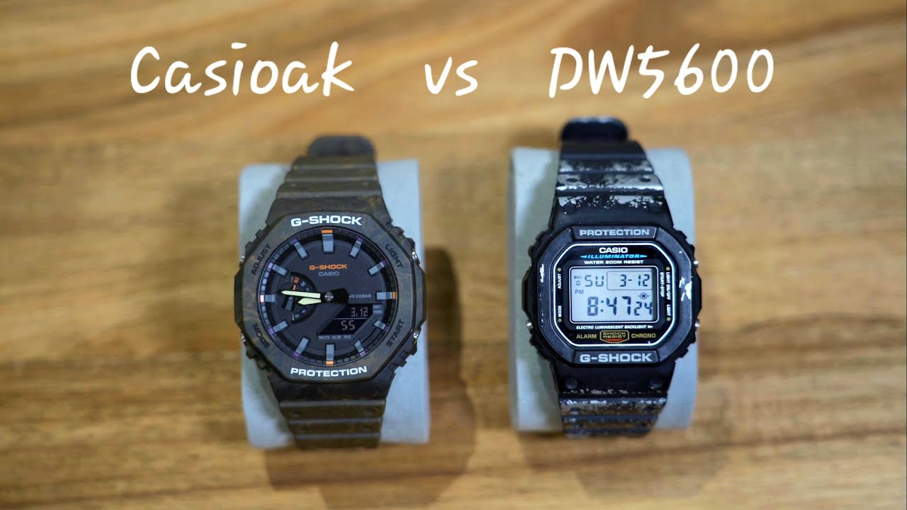 Is one better? Casioak GA-2100 vs OG DW5600 