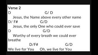 Build my Life chords ( key of D )