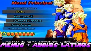 [AVANCE] NUEVOS MENUS + AUDIOS LATINOS | DBZ BT3 VERSION LATINO - MODS 2020