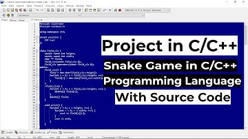 C/C++ PROGRAMMING PROJECT || SNAKE GAME IN C PROGRAMMING