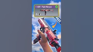 FREE! QXR - Flight Menace 🔥🤌 | CODM