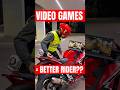 Gaming = BETTER at Riding?!? #traumoto #gamer #gaming #videogames #ride6 #videogame #motorcycles
