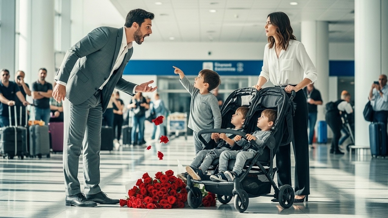 3 Αγόρια:  Είδε 3 ίδια πρόσωπα στο αεροδρόμιο. Η αλήθεια που έκρυβαν τον συνέτριψε.