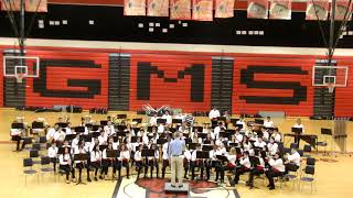 2017 GMS 7th Grade Fall Concert