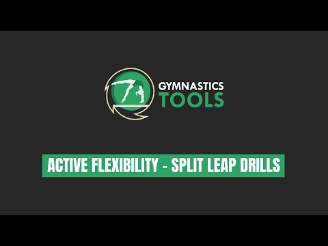 Active flexibility | Split Leap | Drills and Exercises | Gymnastics | Uneven Bars