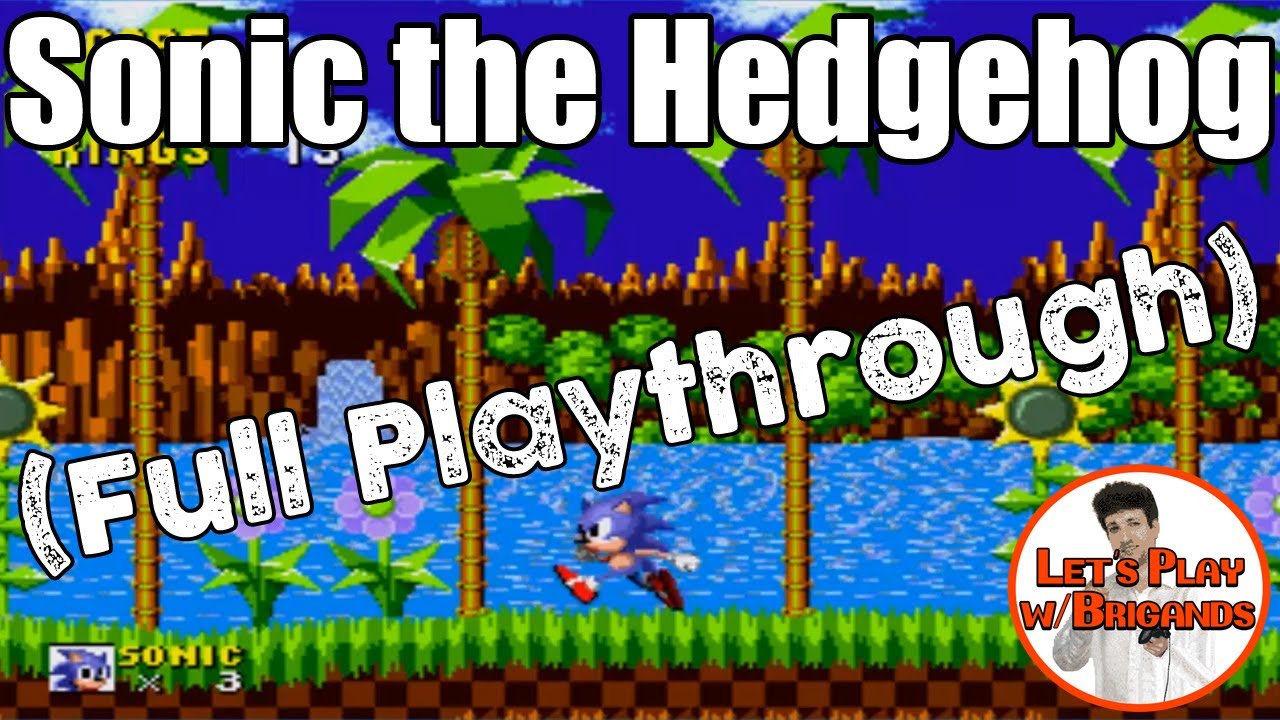 Sonic the Hedgehog 1 (Full Playthrough) - YouTube