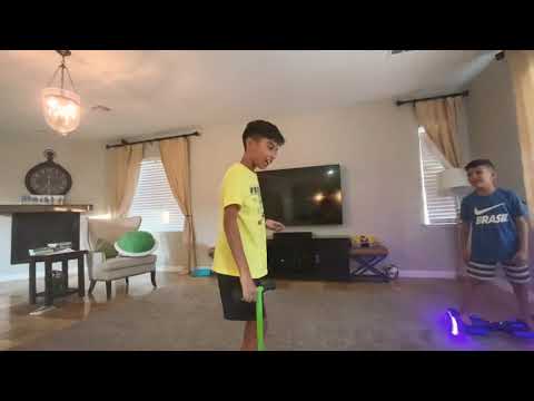Just a normal hoverboard video, totally.👀