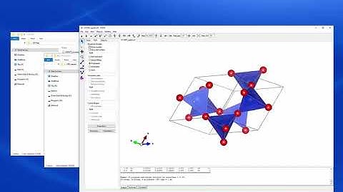 Introduction to VESTA (Crystal Structure Viewing Software)