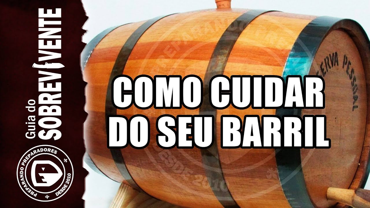 Como usar o seu barril de madeira – Armazenamento em tonéis.