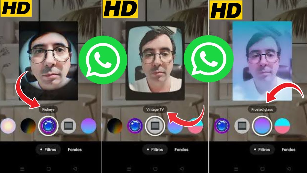 Come aggiungere un filtro alle videochiamate WhatsApp: abilitare le