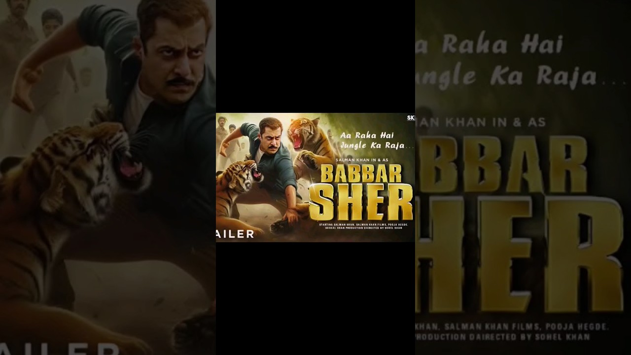 Babbar Sher Movie Update | Salman Khan | Kabir Khan | 