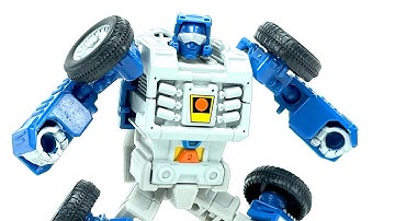 Transformers POWER of the PRIMES Beachcomber Unboxing Chefatron Review