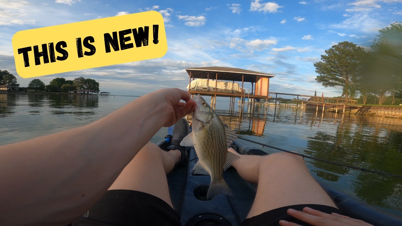 first-time-fishing-from-my-new-kayak-youtube
