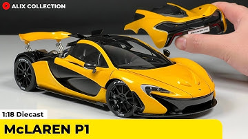 Unboxing of McLaren P1 1:18 Scale Model Car by AUTOart (4K)