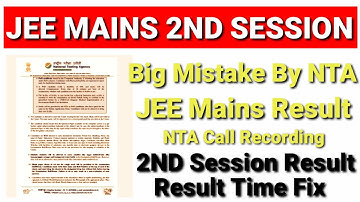 Urgent😱: JEE Mains Result 2022 | JEE Main Session 2 Results 2022 | JEE Main 2022 Result date #jee