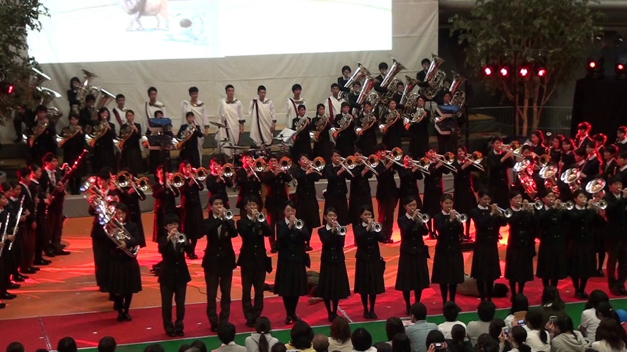 大阪桐蔭高等学校　吹奏楽部「ローマの祭り」「ローマの松」「シリチアーナ」「リュートのための古風な舞曲とアリア」