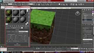 [Text&Video] How to Model a Minecraft block in 3DS Max