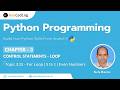 3.13 – Print 5 to 1 & Even Numbers (1 to 10) Using For Loop | Python Programming – New Series