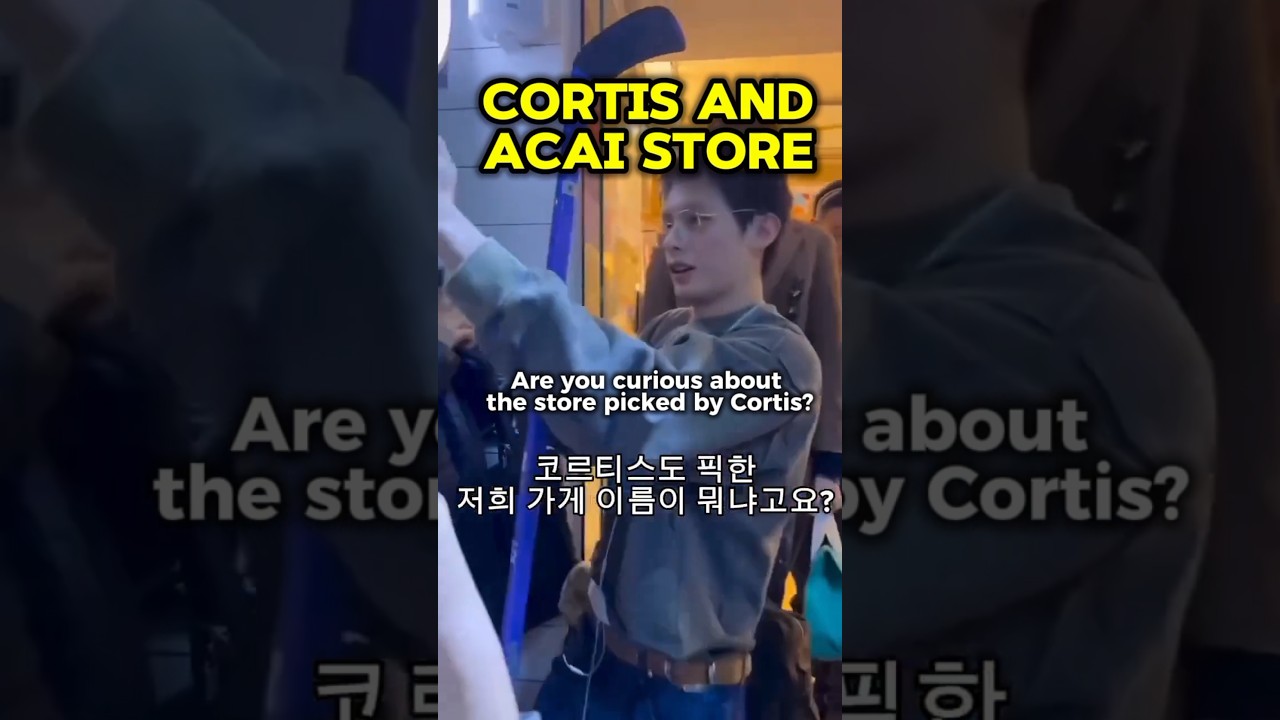 Açaí store promotional video with cortis✨️ 