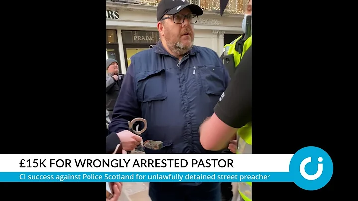 £15k for wrongly arrested pastor