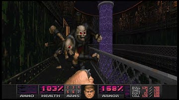 Doom 2 - Intergalactic Xenology (Map 4: Dustbowl Flashback) Ultra Violence 100% (Map Author: Lord_Z)