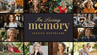 Free Gold Particle Memorial Tribute Funeral Collage Slideshow Video Template (Customizable)-FlexClip