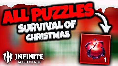 [Infinite Magicraid] ALL Survival of Christmas Puzzles