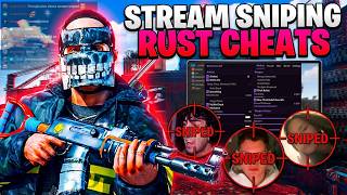 I Used Rust CHEATS to STREAM SNIPE RUST Streamers...