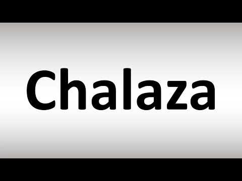 Vídeo: Existe uma palavra como chalaza?
