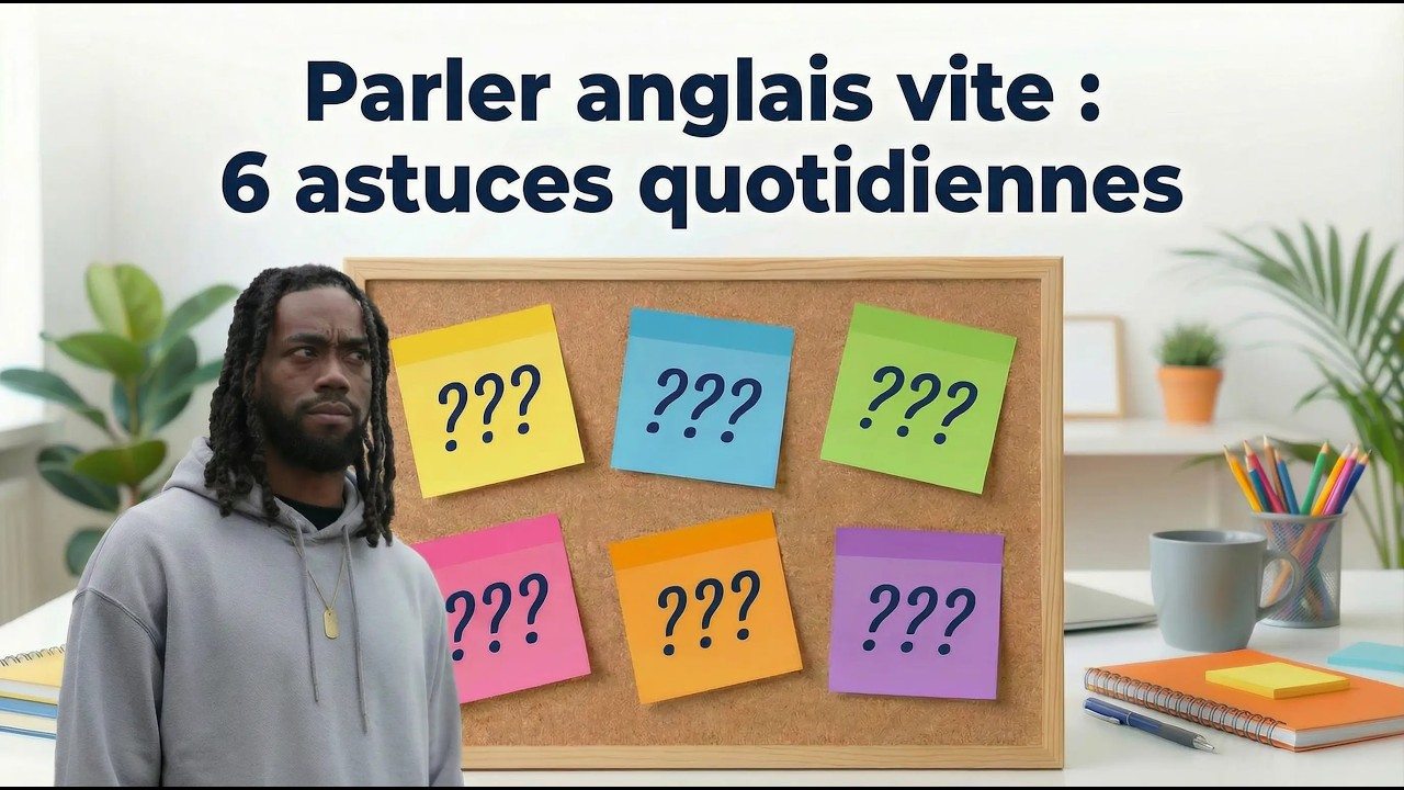 Parler anglais vite : 6 choses à faire chaque jour
