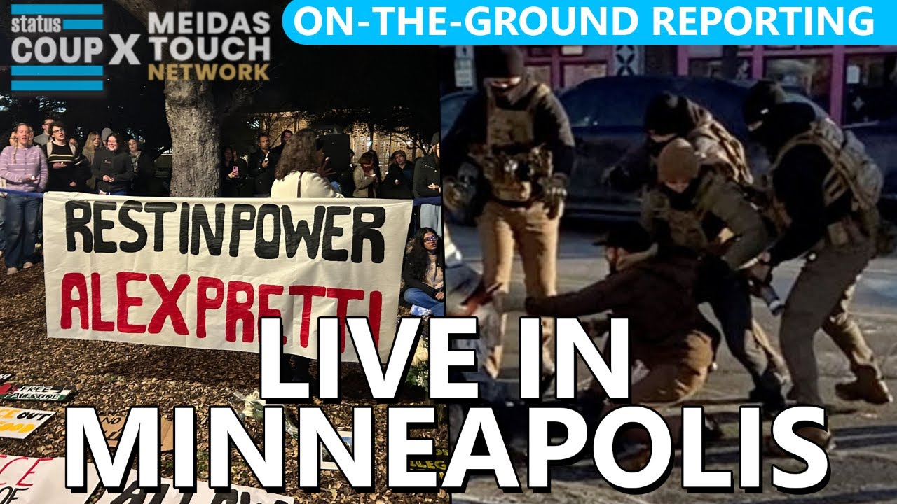 LIVE Alex Pretti Vigil Where Border Patrol Murdered Him | LIVE From Minneapolis