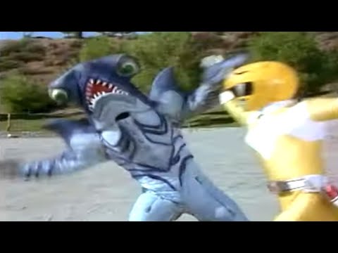 A Reel Fish Story Mighty Morphin Full Episode S02 E38 Power Rangers Official 