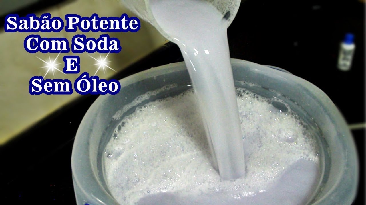 Sabão Liquido De álcool E Soda Receita 50 Litros