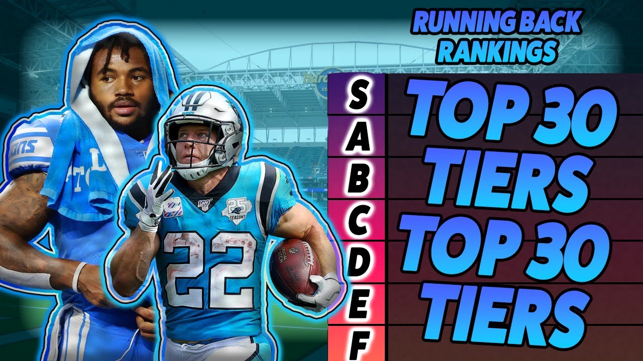 Rest of Season Top 30 Rankings & Tiers RBs | Saquon, Derrick Henry ...