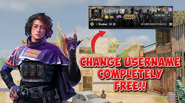 How to Change Your Username in CODM 2025 for FREE! (No CP Needed)
