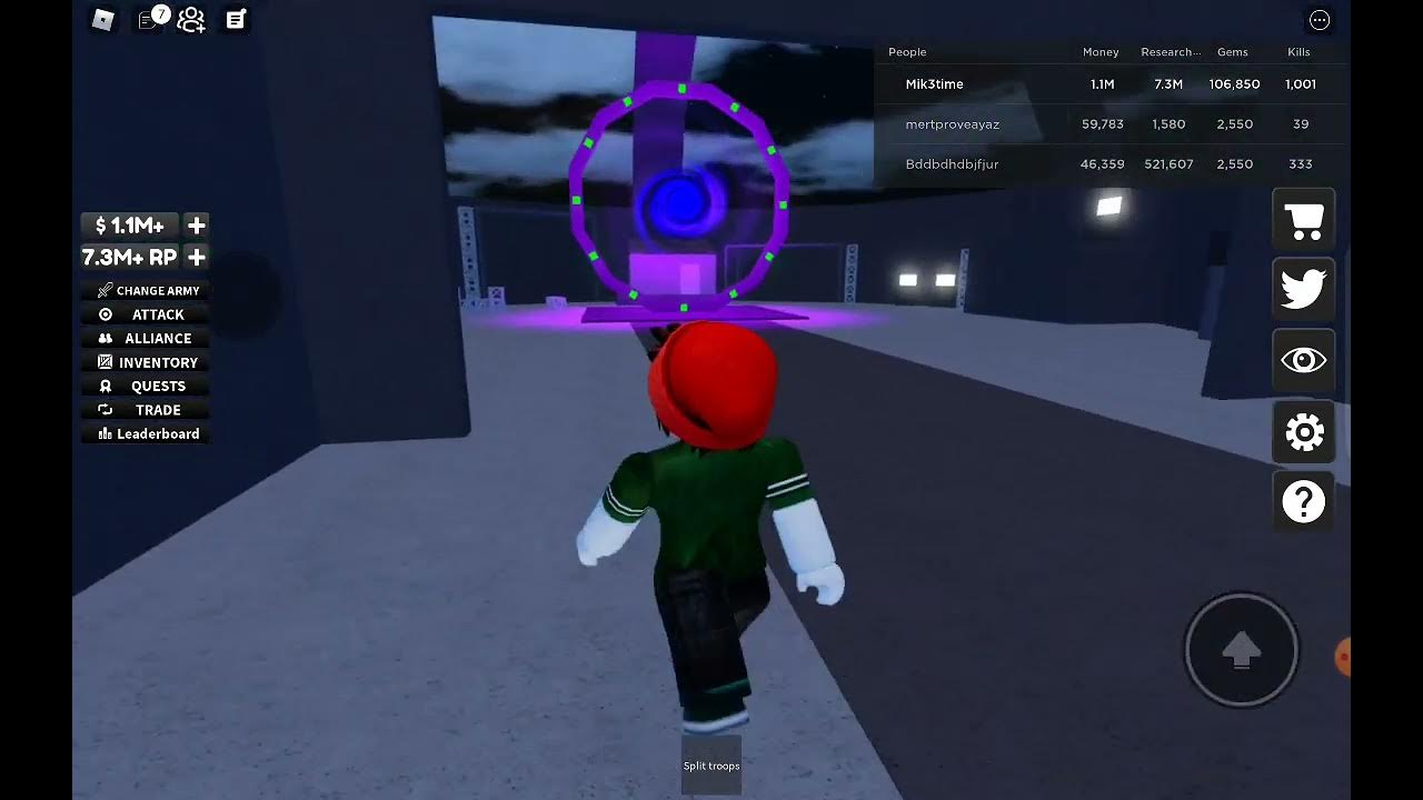 ROBLOX NOOB ARMY TYCOON You need to have 1,2 million and 7,4 million research points YouTube