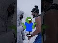 Reporter Thought He Saw a Yeti at -30°C #viral #crazy #winter #snowstorm #mountains #firefighter